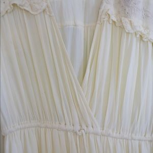 Free People Cream Romper